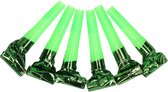 6x Groene roltongen/roltoeters