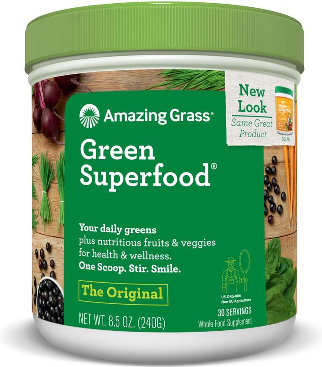 Goedkoopste Amazing Grass - Green Superfood - Original - 240 gram