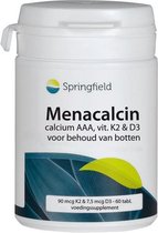 Springfield Menacalcin Vitamine K2 - 60 Tabletten