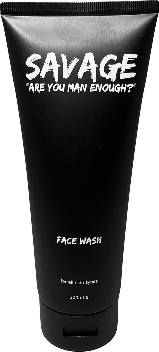 Savage For Men - Face Wash - Gezichtsverzorging Mannen - 200ml