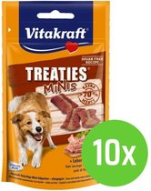 Vitakraft Treaties Minis Leverworst - hondensnack - 48 gram - 10 verpakkingen