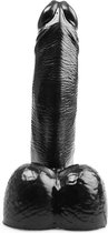 BubbleToys - Dungeon - Zwart - Large - dildo anaal Lengte: 24 cm diam. Top: 4,5 cm Med: 4,9 cm Base: 5,6 cm
