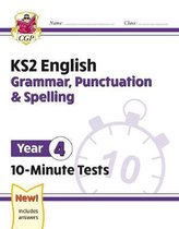 New KS2 English 10-Minute Tests: Grammar, Punctuation & Spelling - Year 4