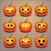 Ambiente Halloween Pumpkins papieren servetten