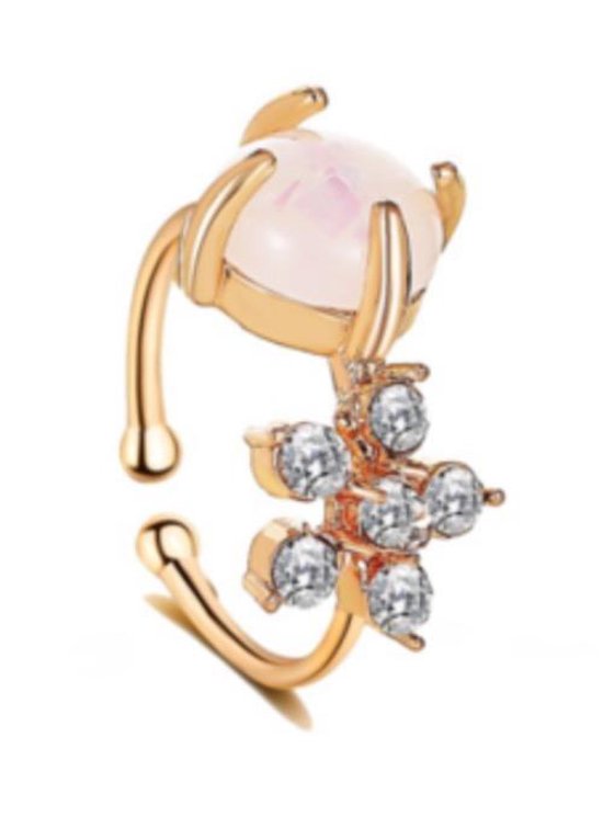 ear cuff goud bijenkorf