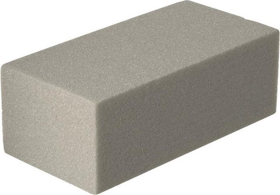 Lot De 2 Blocs Mousse Florale 30x12x8 Cm Avec Grille Et Support - Idéal Arrangements Fleurs Fraîches
