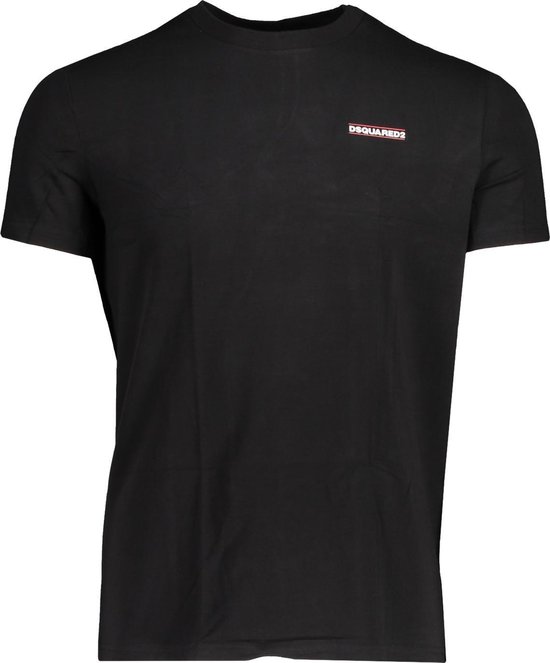 Dsquared2 T-shirt Zwart Aansluitend - Maat XXL - Heren - Herfst/Winter  Collectie - Katoen | bol.com