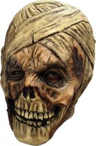 Partychimp Rottende Mummie Mummy Volledig Hoofd Masker Halloween voor bij Halloween Kostuum Volwassenen Carnaval - Latex - One size
