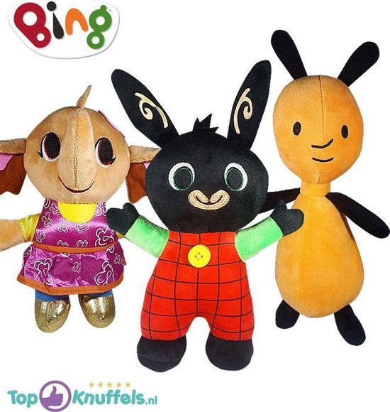 Verstrooien activering Rationalisatie Bing Pluche Knuffel Familie Set (Bing Sula en Flop) | Bing Set Plush Toy |  Bing... | bol.com
