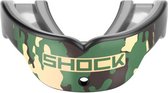 Shock Doctor | Gel Max Power Adult | kleur Woodland Camo | mondbescherming, bitje, gebitsprotectie | voor meerdere sporten | American Football