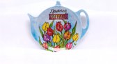 Onderzetter | Theetip | 3 stuks | Holland | Tulpen | Souvenir