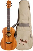 Flight: DUB38 Baritone Electro Ukulele - Mahogany