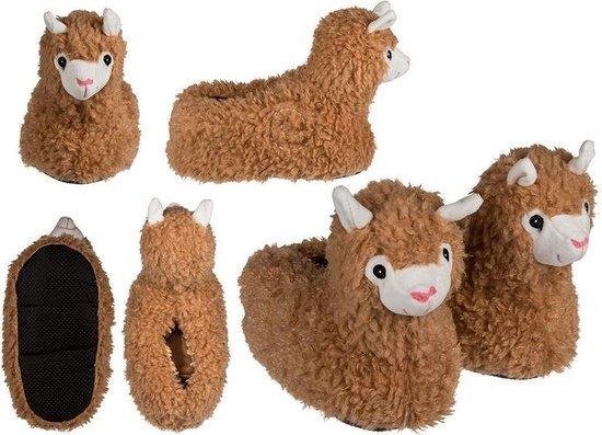 Alpaca/Lama pantoffels voor kinderen maat 31/32 - Kinder sloffen | bol.com