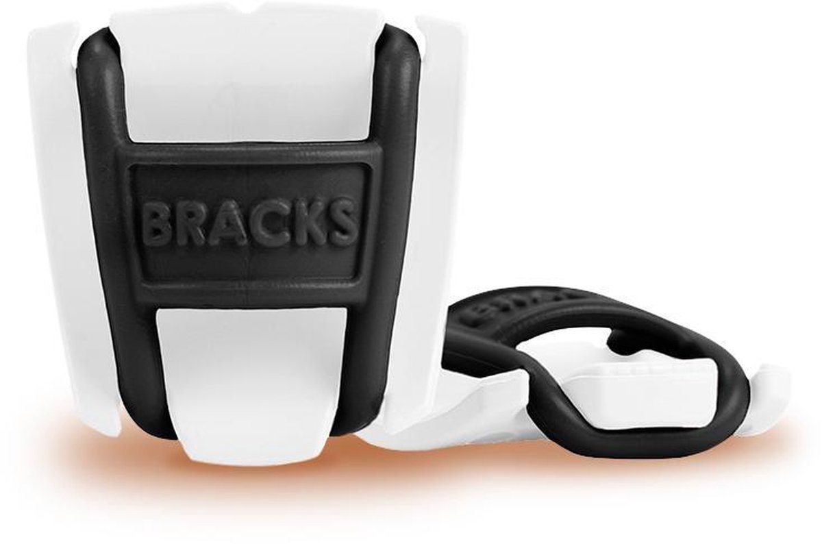 Bracks Lacelock White/Black Veterclip