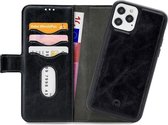 Apple iPhone 12 Pro Hoesje - Mobilize - Gelly Wallet Serie - Kunstlederen Bookcase / 2in1 Case - Zwart - Hoesje Geschikt Voor Apple iPhone 12 Pro