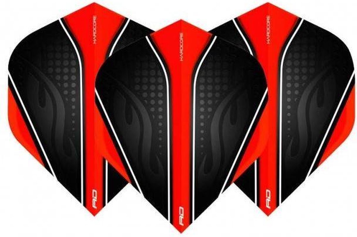 Red Dragon Hardcore Radical Red - Dart Flights