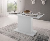 Meubella - Table de salle à manger Olymp - Wit - 138 cm