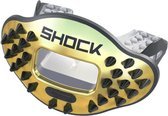 Shock Doctor Max AirFlow 2.0 LG | kleur Gold 3D Spike | mondbeschermer, bitje, gebitsprotectie | meerdere sporten | American football|