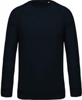 Kariban Heren Organische Raglan Sweatshirt (Marine)