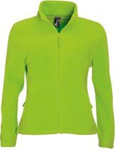 SOLS Dames/dames North Full Zip Fleece Jacket (Kalk)