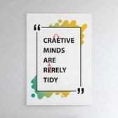 Creative Minds - Walljar - Wanddecoratie - Poster ingelijst