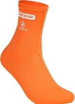 Lycra duiksokken / Water Socks Oranje maat L/XL