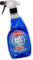 CARPLAN De-icer Spray Powerfull & Glasreininger in 1 - Ontvriest tot -36°C - 500ML