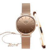 Waal 32mm Gespiegeld roségoud /Rosegoud W00.2839RGME Roségoud Roestvrij staal 32mm