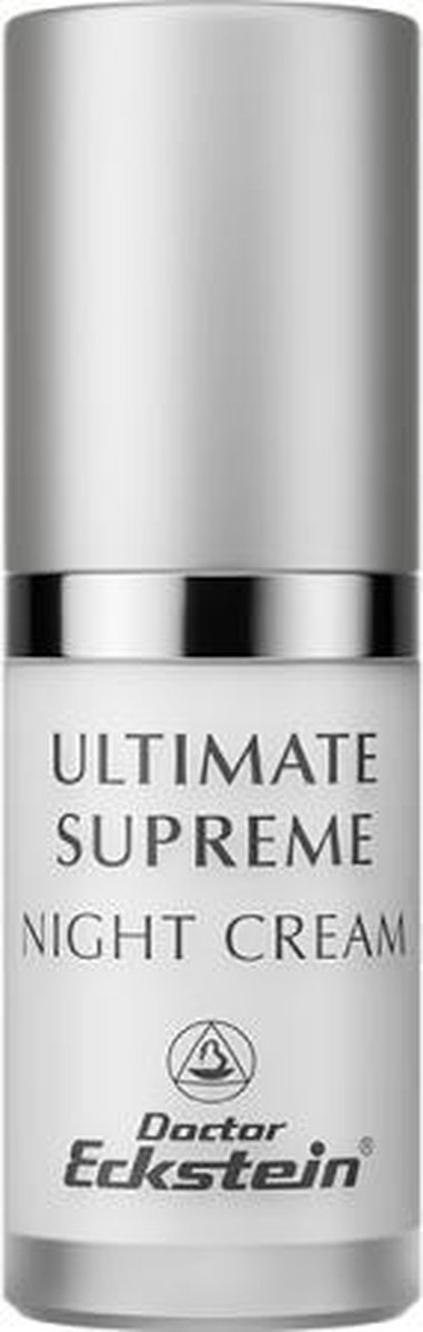 Dr. Eckstein Ultimate Supreme Night cream unisex anti aging nachtcrème voor de droge, tere en rijpere huidtypen 15 ml