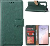 Xssive Hoesje voor Huawei Nova 7SE - Book Case - Groen