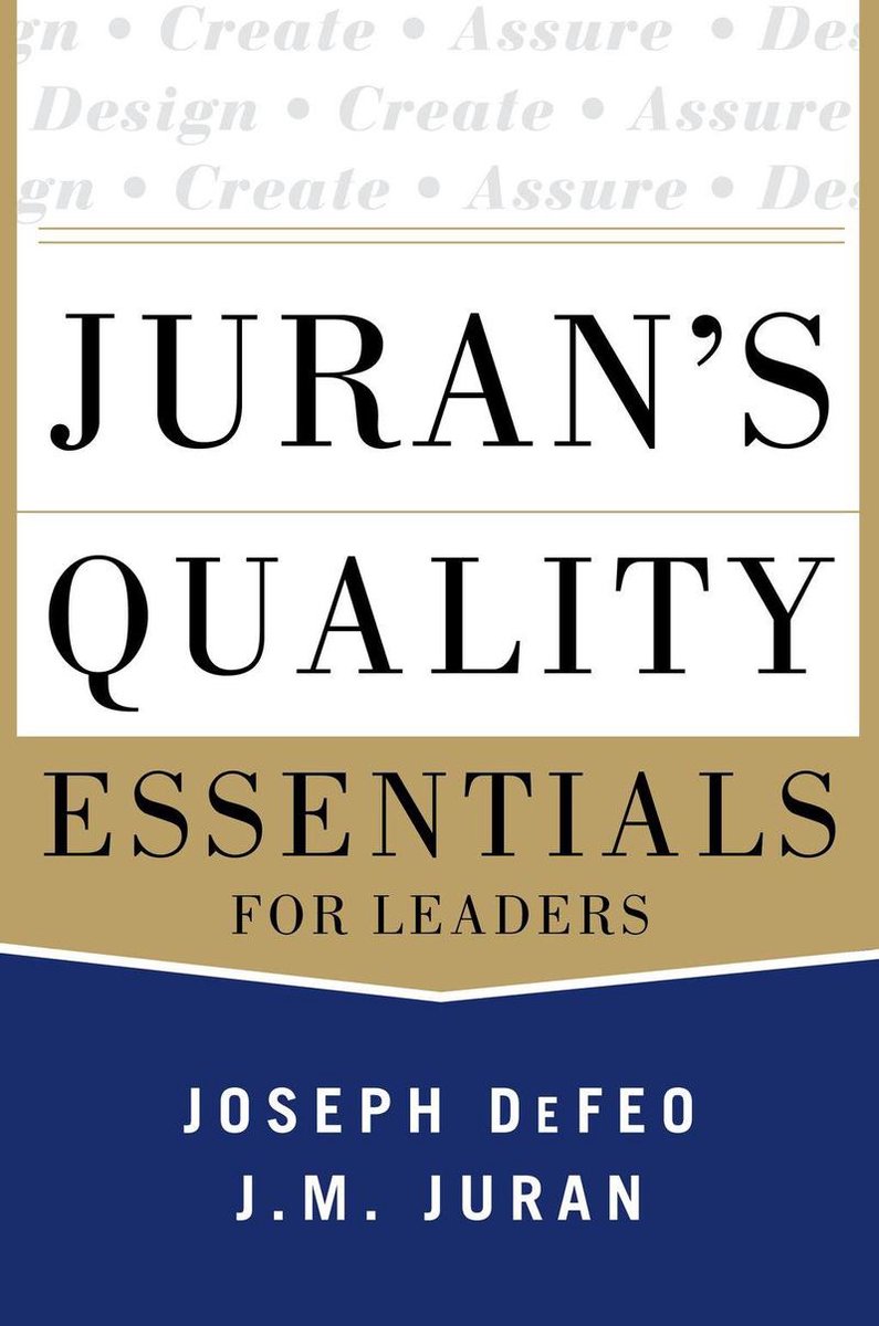 Omslag van Juran's Quality Essentials