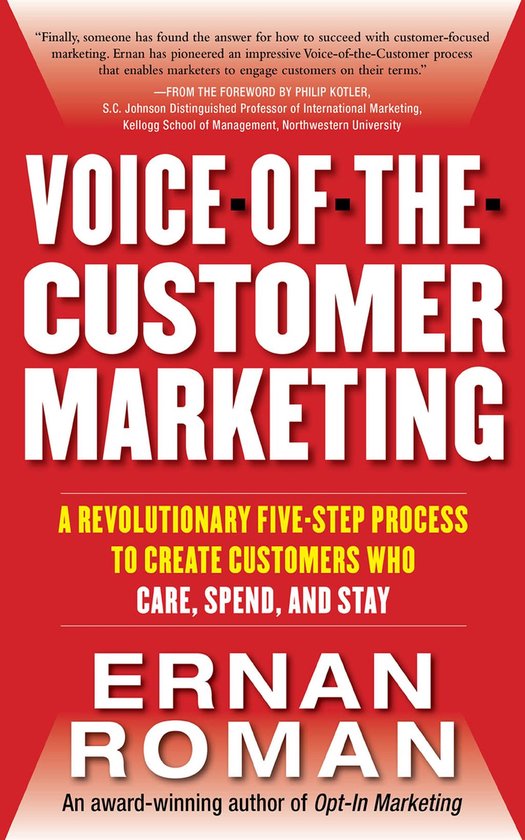 Voice-of-the-Customer Marketing: A Revolutionary 5-Step Proc ... - cover