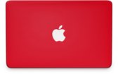 Macbook Air 13" [2020 Met Apple M1 chip] Skin Mat Rood - 3M Sticker