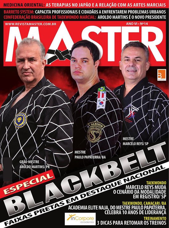 Revista Master 14 - Caderno Black Belt - cover