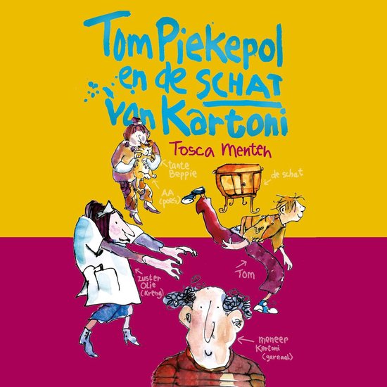 Tom Piekepol en de schat van Kartoni - cover