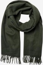 Sjaal - Cashmere-feel - Groen - Donkergroen - Pashmina - Dames - Heren