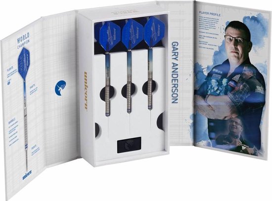 Unicorn Gary Anderson W.C. Phase 3 90% Deluxe - Dartpijlen van Merkloos — afbeelding 2