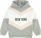 Name it sweater meisjes - grijs - NKFsohappy - maat 122/128
