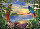 Diamond Painting Set - Paradise Birds - 40x30cm