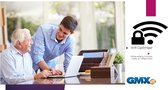 GMX-sp Zorgeloos en Veilig Wifi-beveiliging en booster - Nederlands beste en volledige netwerkbescherming voor huis en kantoor. Jaarlicentie.