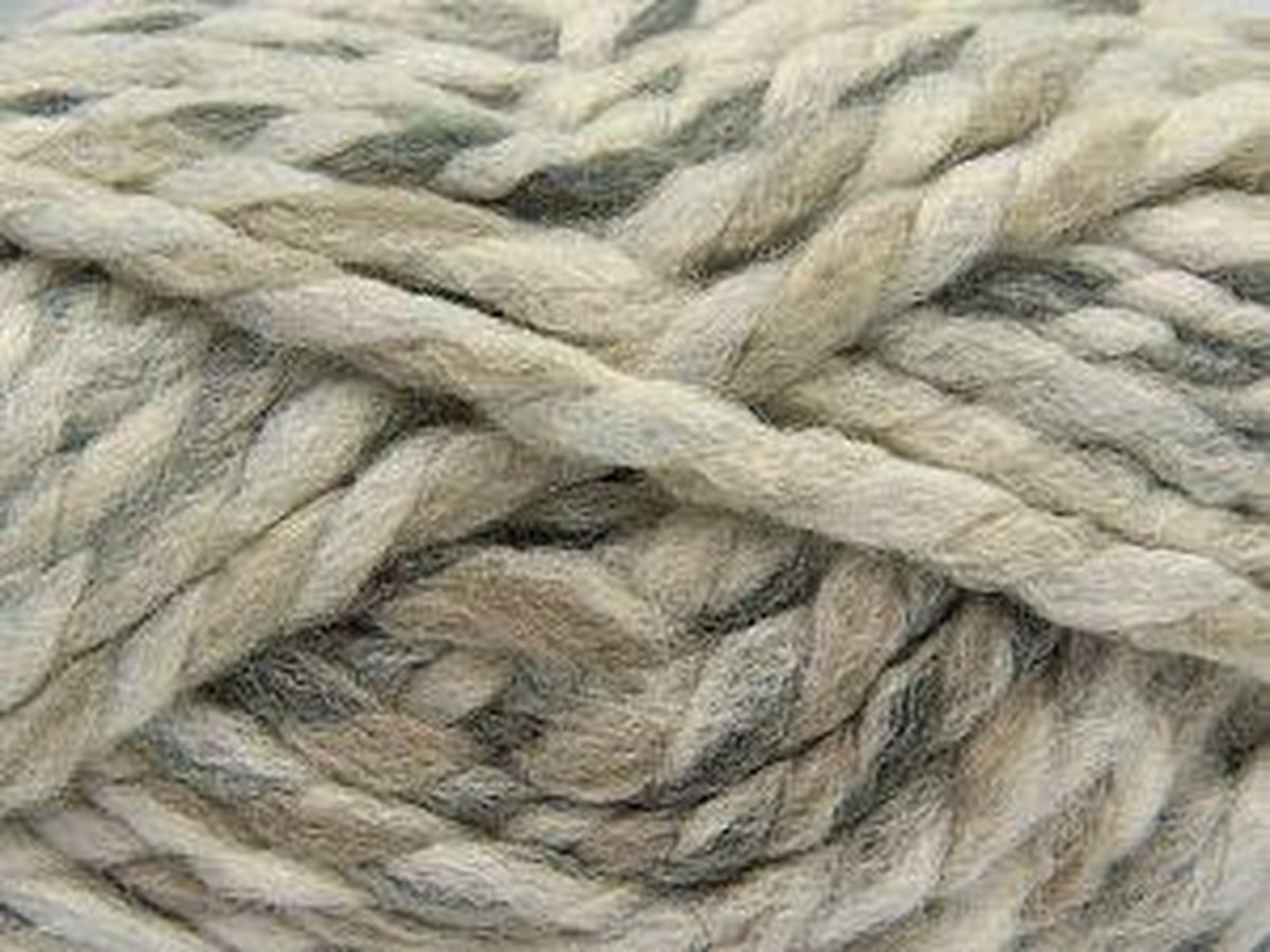 Schrijft een rapport wapenkamer Bij Dikke breiwol kopen grijs tinten, crème, camel kleurenmix gemeleerd – acryl  wol breien... | bol.com