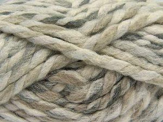 leeg Fascineren St Dikke breiwol kopen grijs tinten, crème, camel kleurenmix gemeleerd – acryl  wol breien... | bol.com