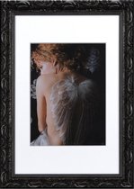 Cadre photo - Henzo - Baroque chic - Format photo 20x30 - Noir