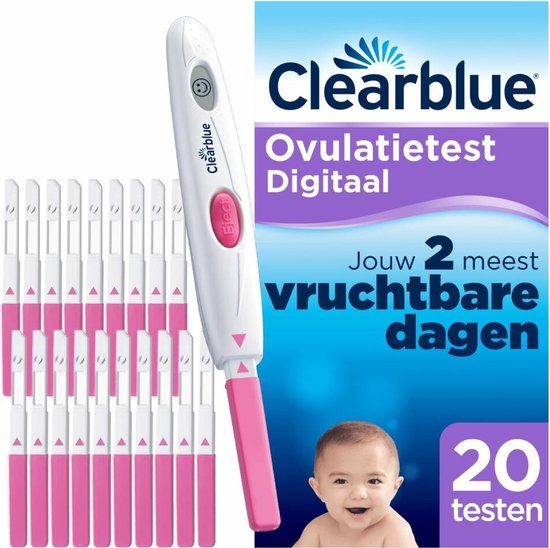 Clearblue Digital - 20 stuks - Ovulatietest