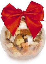 Hondensnacks - Kerstsnack - Kerstbal Cookie Wraps – 150 gram