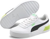 PUMA Carina L Dames Sneakers - Puma White-Puma White - Maat 38