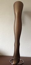 Pretty Polly Fishnet panty donkerbruin S/M