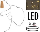 Kurk met 8 Led-lampjes (6 stuks)