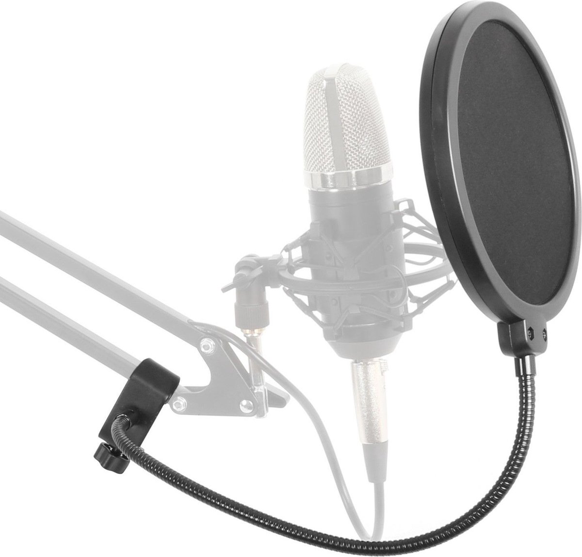 Best4u Microphone anti-pop de protection micro pare-brise mousse