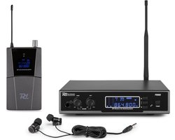 In-ear monitor - Power Dynamics PD800 - Professionele in-ear monitor set in koffer - UHF